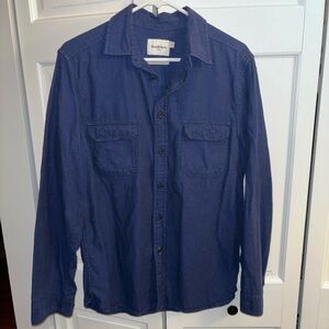 Goodfellow & Co Men's Navy Casual Shirt